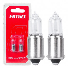   AMIO H6W 12V 6W BAX9S 03355