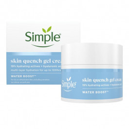   Simple Заспокійливий нічний крем для обличчя  Water Boost Skin Quench Sleeping Cream, 50 мл