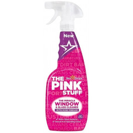   The Pink Stuff Засіб для миття скла та дзеркал Pink Stuff Rose Vinegar спрей 750 мл (5060033820759)