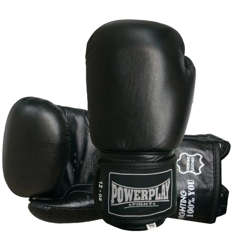 PowerPlay Боксерские перчатки 3088 16oz Black (PP_3088_16oz_Black) - зображення 1