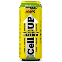   Amix CellUp Pre-Workout Drink 500 ml / Pepito Apple