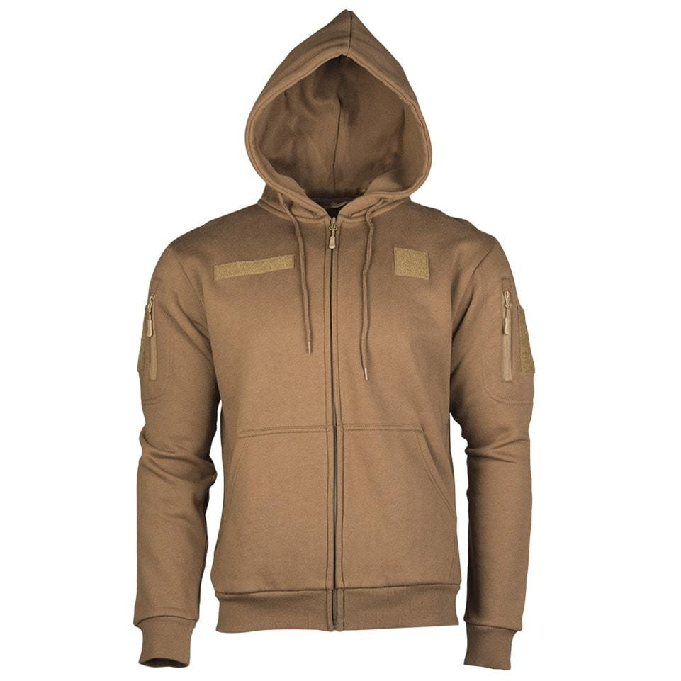 Mil-Tec Кофта  Tactical Hoodie Zipper Coyote (11472019-903) - зображення 1