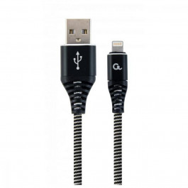   Cablexpert Premium USB/Apple Lightning Black 2m (CC-USB2B-AMLM-2M-BW)