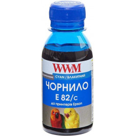   WWM Чернила для Epson Stylus Photo T50/P50/PX660 100г Cyan Водорастворимые (E82/C-2)