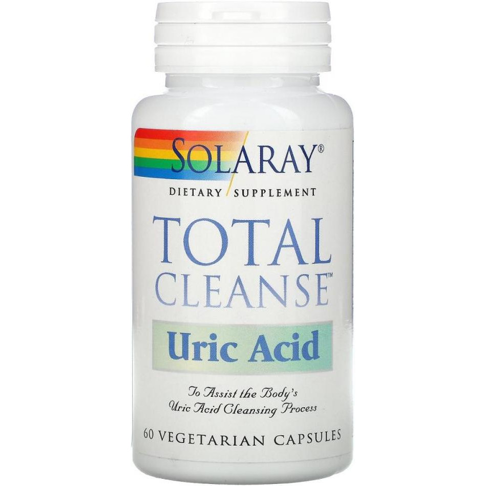 Solaray Solaray Total Cleanse Uric Acid 60 Veggie Caps Очиститель мочевой кислоты - зображення 1