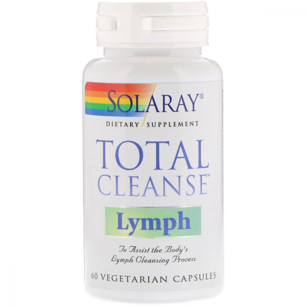 Solaray Solaray Total Cleanse Lymph, 60 Vegetarian Capsules (SOR-08333) - зображення 1