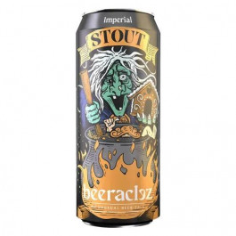   Beeraclez Пиво  Stout темне з/б, 0.5 л (4054500142209)