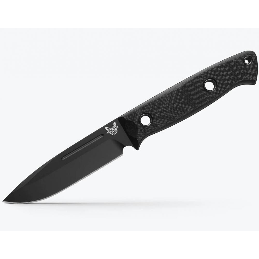 Benchmade Bushcrafter Carbon Fiber Drop-point (163BK) - зображення 1