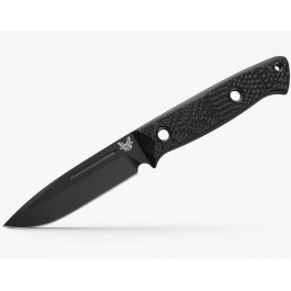   Benchmade Bushcrafter Carbon Fiber Drop-point (163BK)