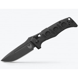   Benchmade Mini Auto Adamas Black G10 Drop-point (2730GY-1)