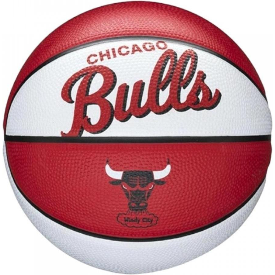 Wilson NBA Team Retro Mini Chicago Bulls Size 3 (WTB3200XBCHI) - зображення 1