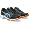 Asics Кросівки для волейболу gel-rocket 11 (1071A091-003) 10.5 Чорний, Блакитний - зображення 1