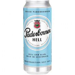   Paderborner Пиво  Hell світле 5.1% 0.5 л з/б (4101120004780)