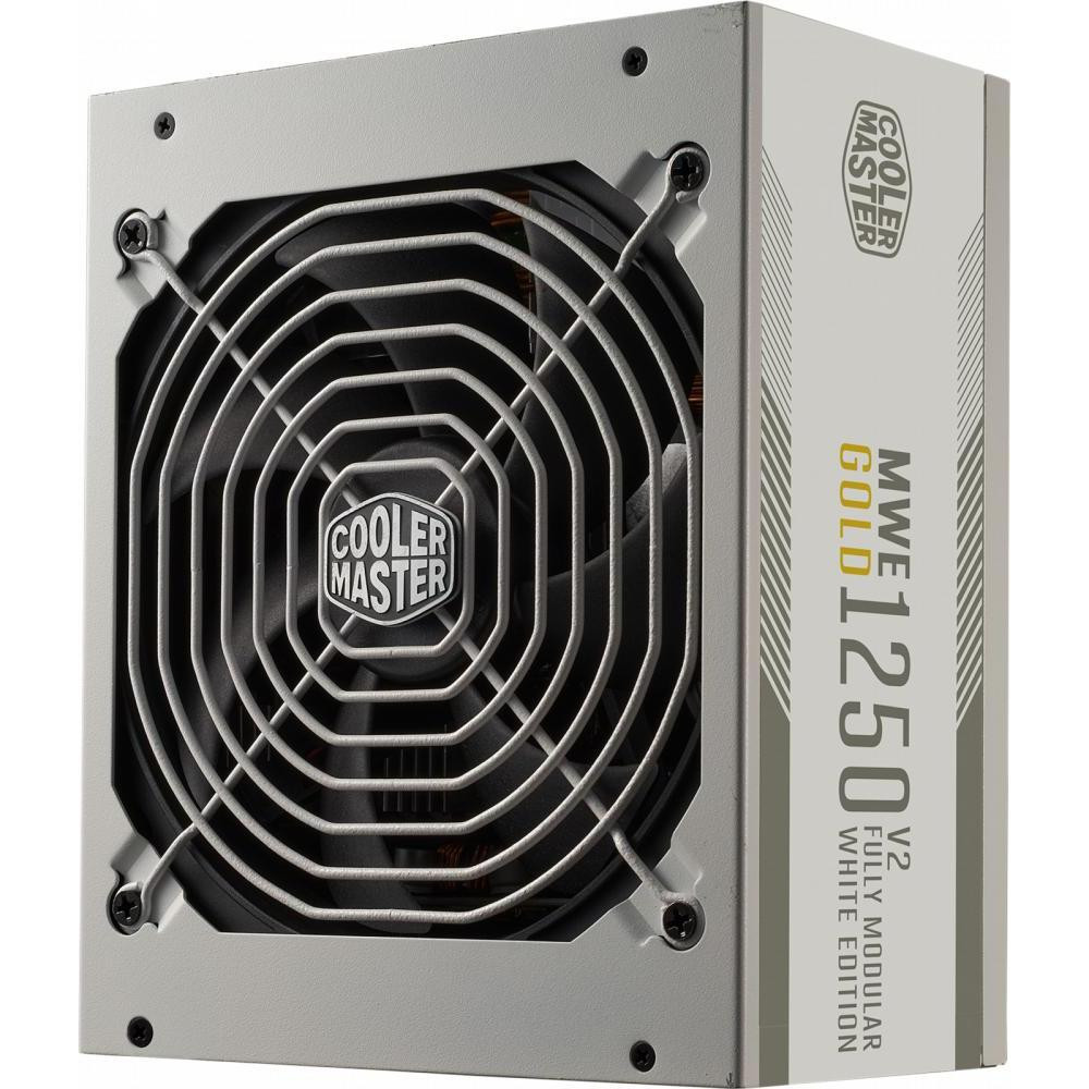 Cooler Master MWE GOLD 1250 V2 ATX 3.0 White (MPE-C501-AFCAG-3G) - зображення 1