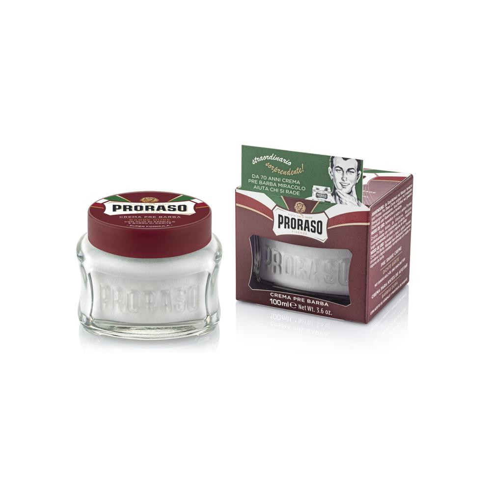 Proraso Крем до бритья  Red (New Version) Pre-shaving cream 100 мл (8004395001224) - зображення 1