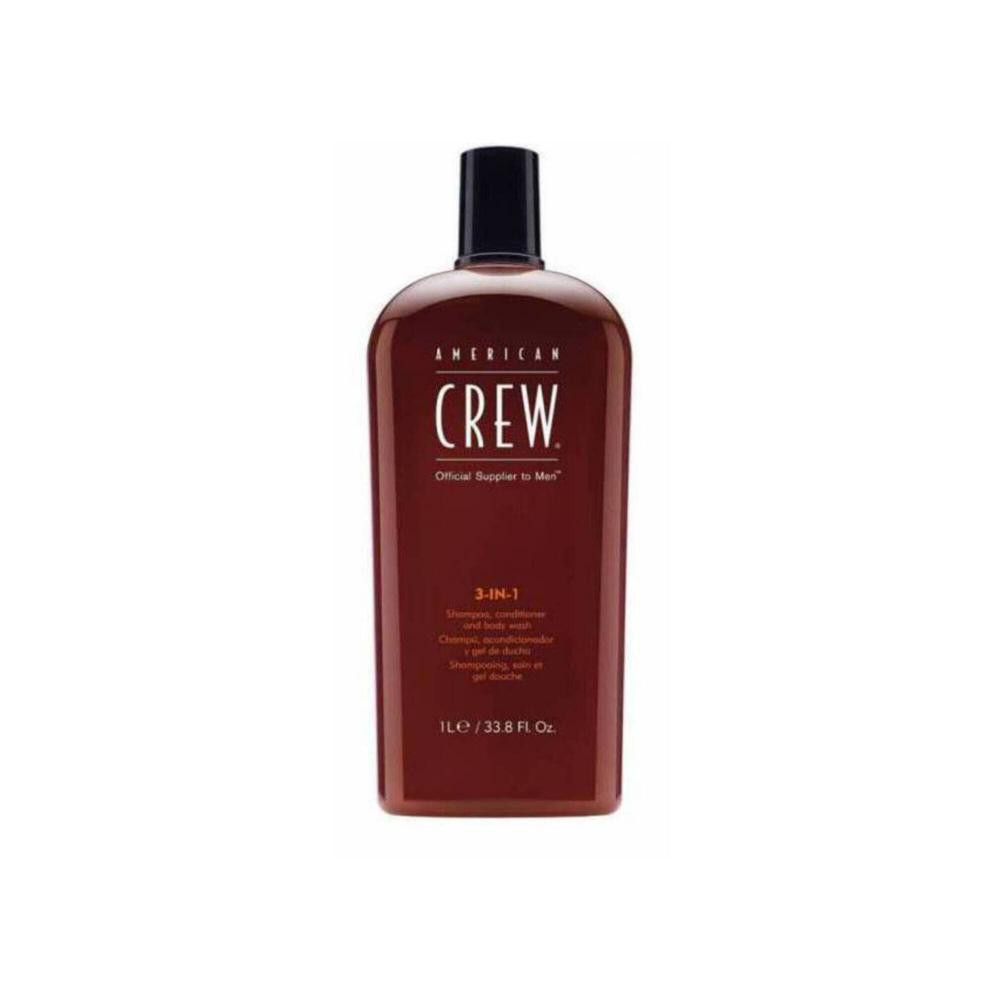 American Crew Шампунь (3 в 1)  Shampoo, Conditioner and Body Wash 1000 мл (669316058510) - зображення 1