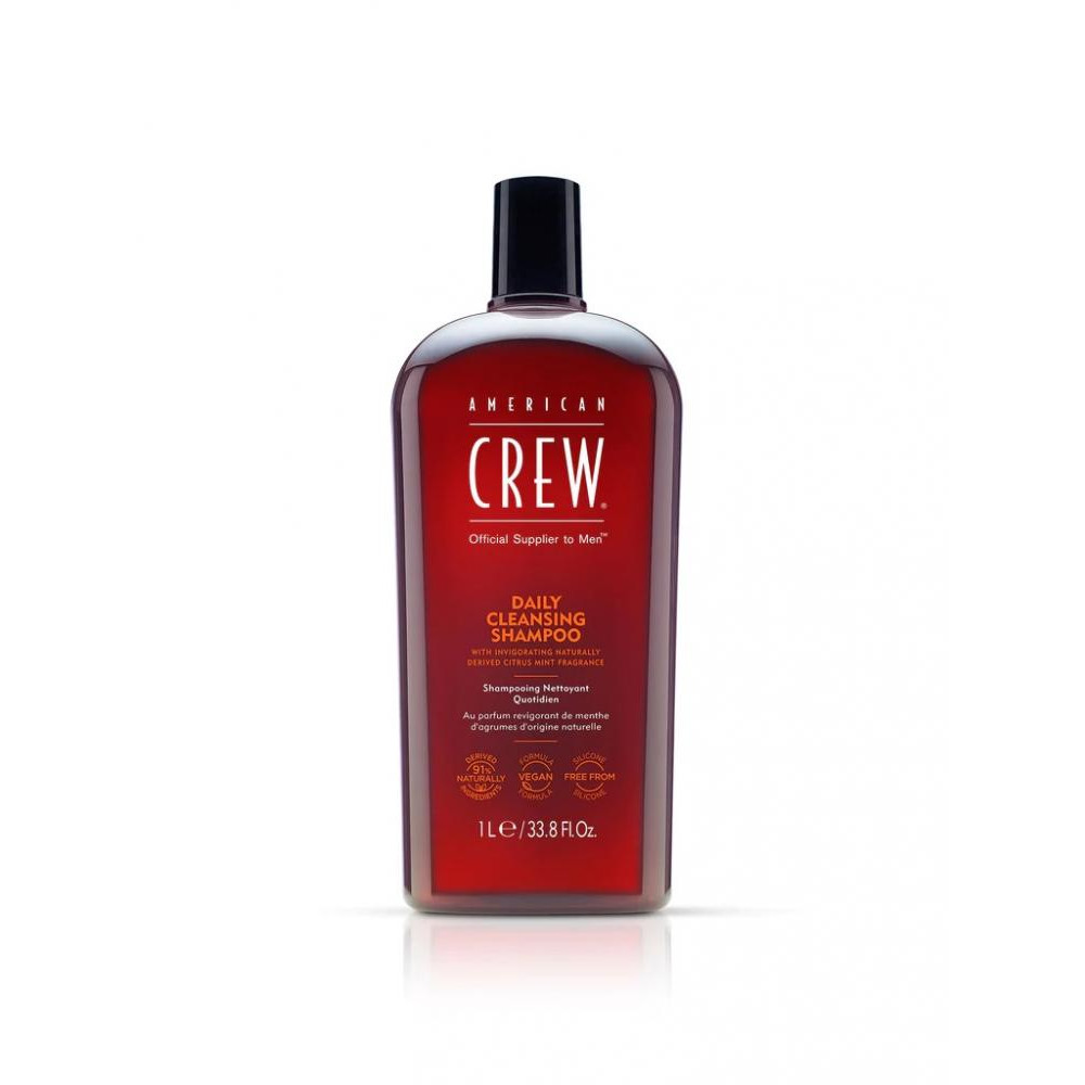 American Crew Шампунь для глубокой очистки волос  Daily Cleansing Shampoo 1000 Мл - зображення 1