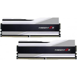   G.Skill 32 GB (2x16GB) DDR5 6000 MHz Trident Z5 Silver (F5-6000J4040F16GX2-TZ5S)