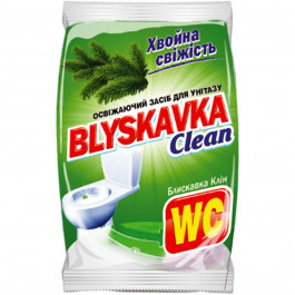   Blyskavka Освіжаючий засіб для унітазу  Clean Хвойна свіжість (4820055140942)