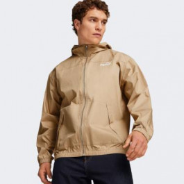 PUMA Бежева чоловіча вітровка  Hooded Cotton Jacket 623683/83