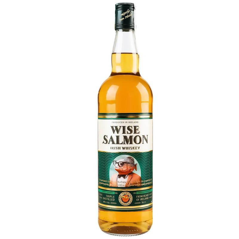 Wise Salmon Віскі  Irish Whiskey 0.7 л 40% (3162049000292) - зображення 1