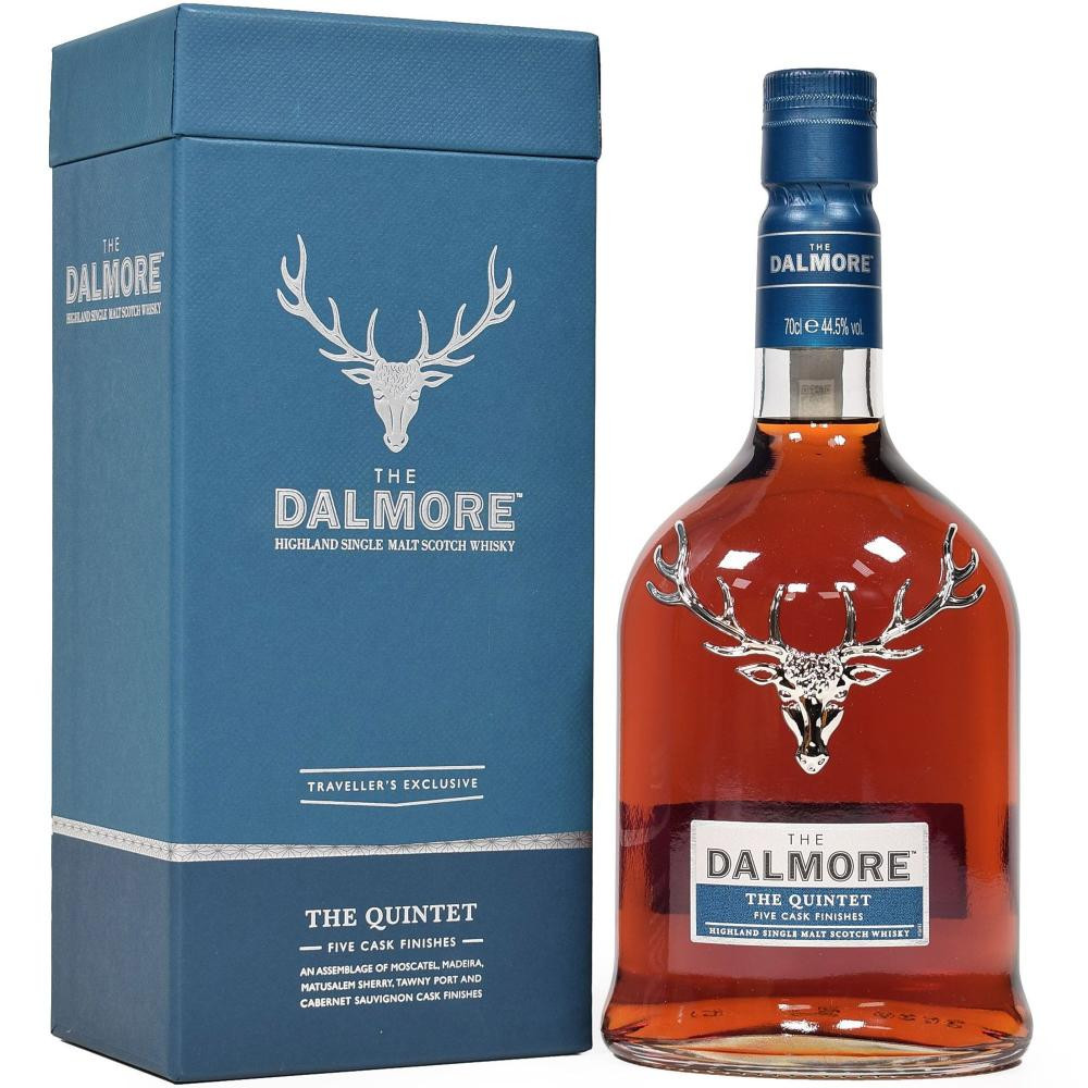 Dalmore Віскі  The Quintet Single Malt Scotch Whisky 44,5% 0.7 л у подарунковій упаковці (5013967016316) - зображення 1