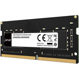   Lexar 32 GB SO-DIMM DDR4 3200 MHz (LD4AS032G-B3200GSST)