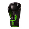 PowerPlay Боксерские перчатки 3018 14oz Black/Green (PP_3018_14oz_Black/Green) - зображення 2