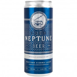   IIIO Brewery Пиво  Luch Neptune Vienna світле нефільтроване з/б, 0.33 л (4820243770876)