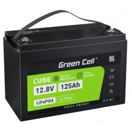   Green Cell CAV13 LiFePO4 12.8V 125Ah 1600Wh