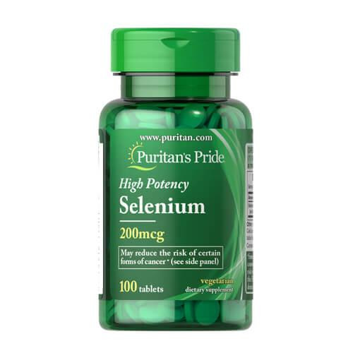 Puritan's Pride Selenium 200 mcg 100 таб. - зображення 1