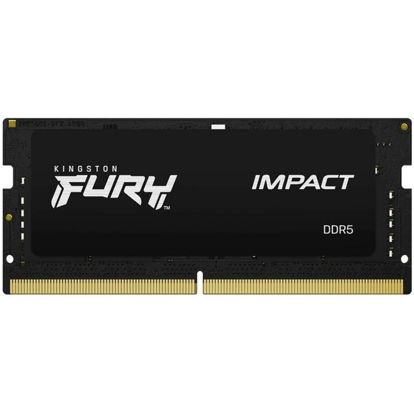 Kingston FURY 8 GB SO-DIMM DDR5 4800 MHz Impact (KF548S38IB-8) - зображення 1