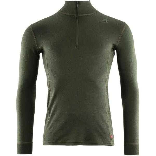 Aclima Термокофта чоловіча  WarmWool 200 Mock Neck Men 107439 XL Olive Night (7034041098187) - зображення 1