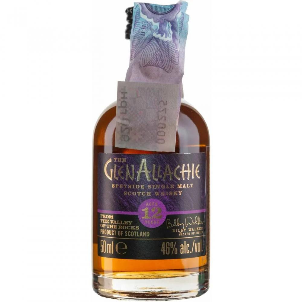 Glenallachie Віскі  12yo Single Malt Scotch Whisky 46% 0.05 л (5060568320670) - зображення 1