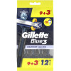 Gillette Бритва  Blue 3 Comfort Slalom 12 шт. (8006540808771) - зображення 3