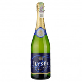   Elysee Вино ігристе  Blanc De Blancs Brut, біле, брют, 0,75 л (3438931003369)