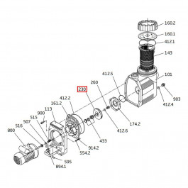   Speck Крильчатка насоса  BADU Prime 20 (290.1423.019)