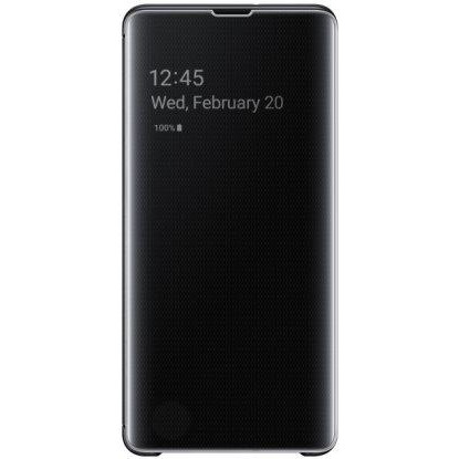 Samsung G975 Galaxy S10+ Clear View Cover Black (EF-ZG975CBEG) - зображення 1