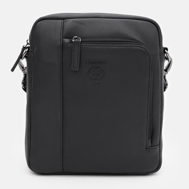 Cerruti Сумка планшет через плече чоловіча шкіряна  CEBO06309M Black (8052579173465) - зображення 1