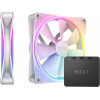 NZXT F140 RGB DUO Twin Pack White (RF-D14DF-W1) - зображення 1