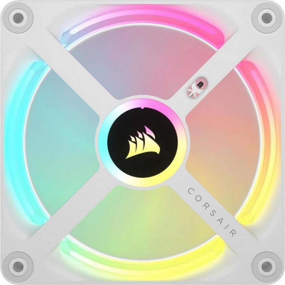 Corsair iCUE Link QX120 RGB PWM White (CO-9051005-WW) - зображення 1