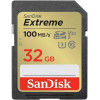 SanDisk 32 GB SDHC UHS-I U3 V30 Extreme (SDSDXVT-032G-GNCIN) - зображення 1