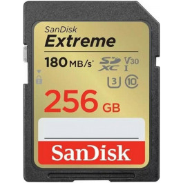   SanDisk 256 GB SDXC UHS-I U3 V30 Extreme (SDSDXVV-256G-GNCIN)