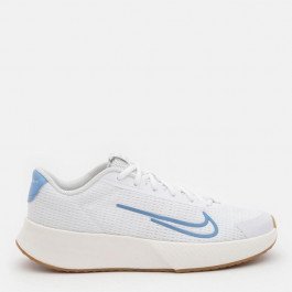   Nike Жіночі кросівки для тенісу  Vapor Lite 2 Hc DV2019-105 38 (7US) 24 см White/Light Blue-Sail-Gum Ligh