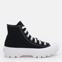   Converse Жіночі кеди високі  Ctas Lugged Hi 565901C-001 37.5 (7US) 24 см Чорні (888757362738)