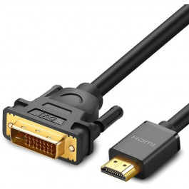   UGREEN HDMI to DVI 1m Black (30116)