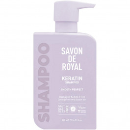   Savon De Royal Шампунь  з кератином для гладкості, 500 мл (8681554625813)