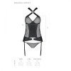 Passion Amanda Corset black S/M  (SO5319) - зображення 7