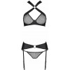 Passion Amanda Set black S/M (SO5322) - зображення 4