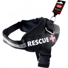   Pet Nova Шлея усиленная  Rescue+ XL 70-90 см Чёрная (HA-RESCUE-BL-XL) (5903031442182)